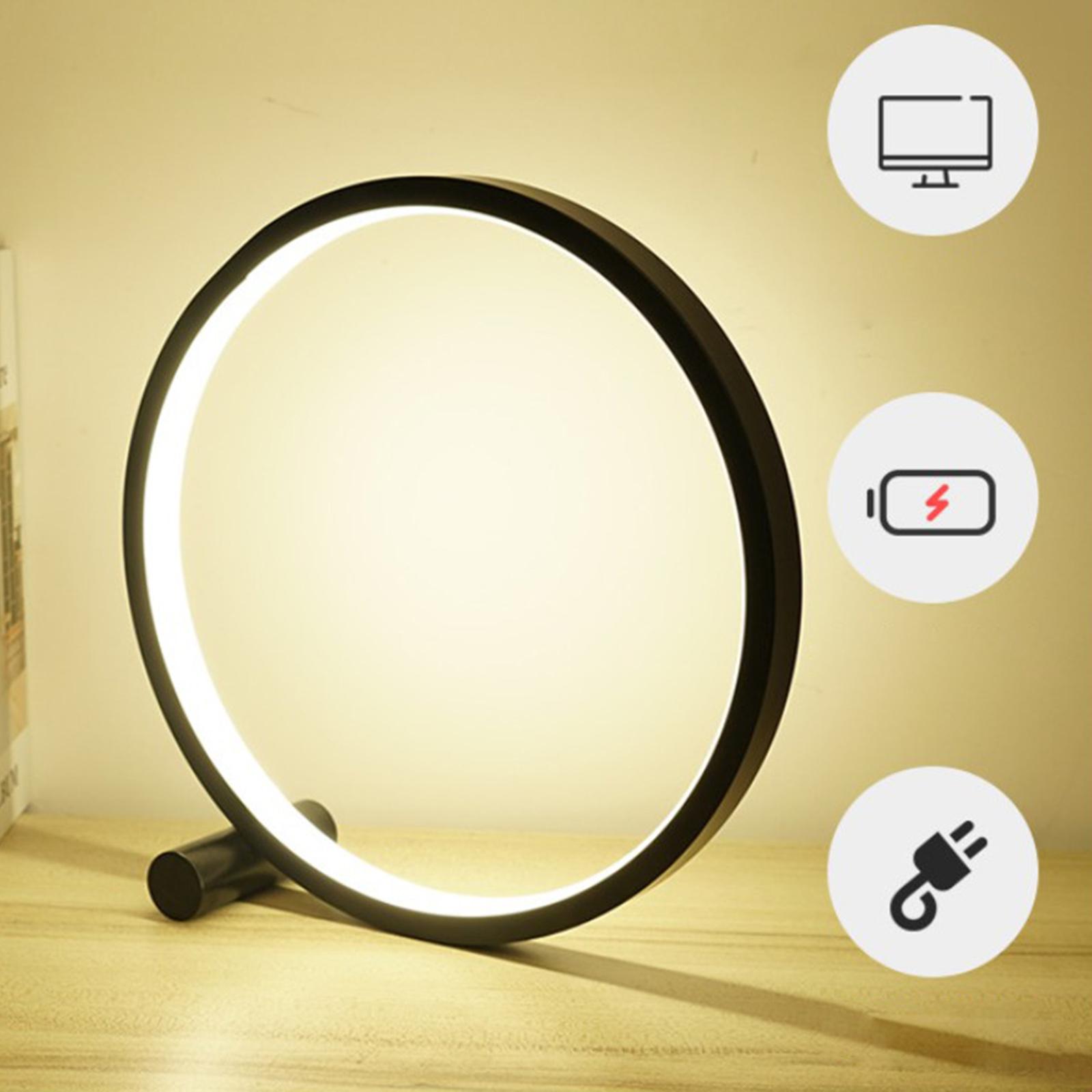 Modern Touch Sensor Desk Light Dimmable Table Lamp Night Light Decor