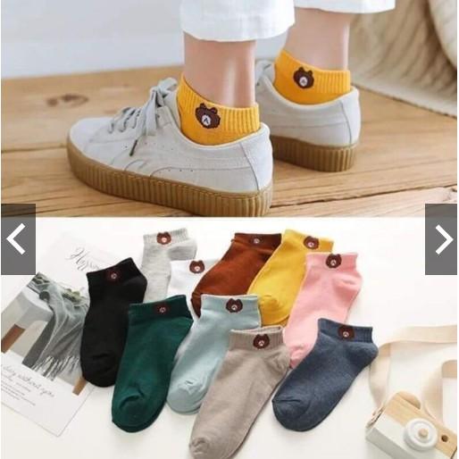 Tất Cho Bạn Gái Hình Gấu Set 10 đôi