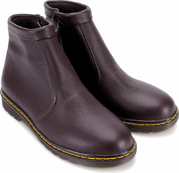 Giày Boot Nam Cột Dây Huy Hoàng HT7191 – Nâu Size 40