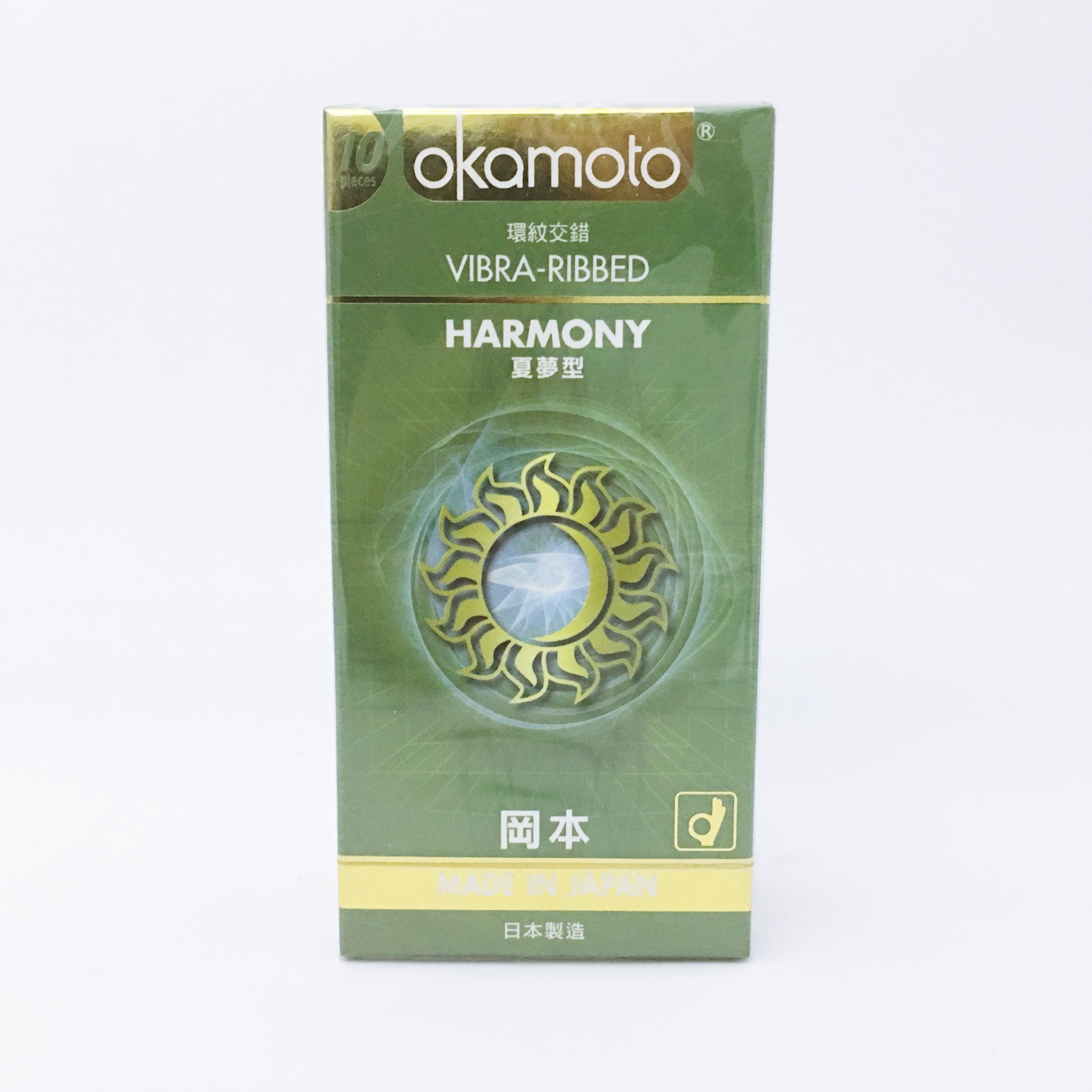 Bao Cao Su Gân Gai Okamoto Harmony - Tặng Kèm Bcs gai Sagami Nhật Bản - Không Mùi - Che Tên Sản Phẩm