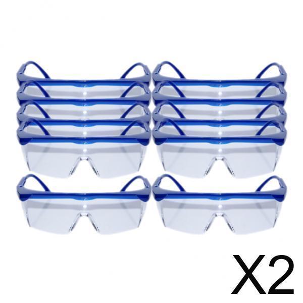 20Pcs Anti-fog Dust Wind Safety Goggles Eyes Protection Protective Glasses