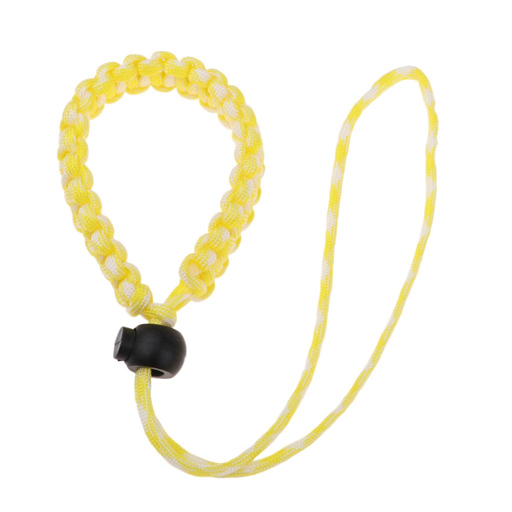 Adjustable Camera Wrist Strap Braided Paracord Hand Lanyard