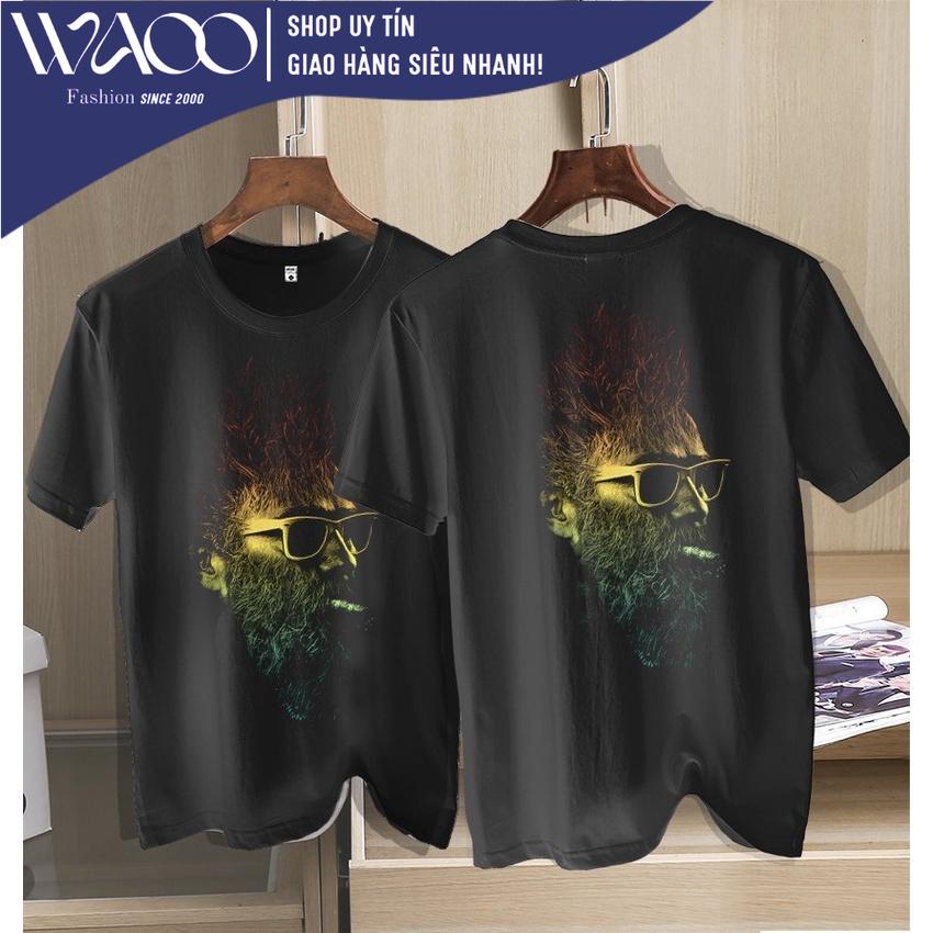 Áo Thun Nam Nữ, Có Bigsize Từ S Đến 8XL, Áo Phông vải cotton, Mặc Mịn Thoáng Mát - Thời Trang Waoo, Mẫu ATNN307