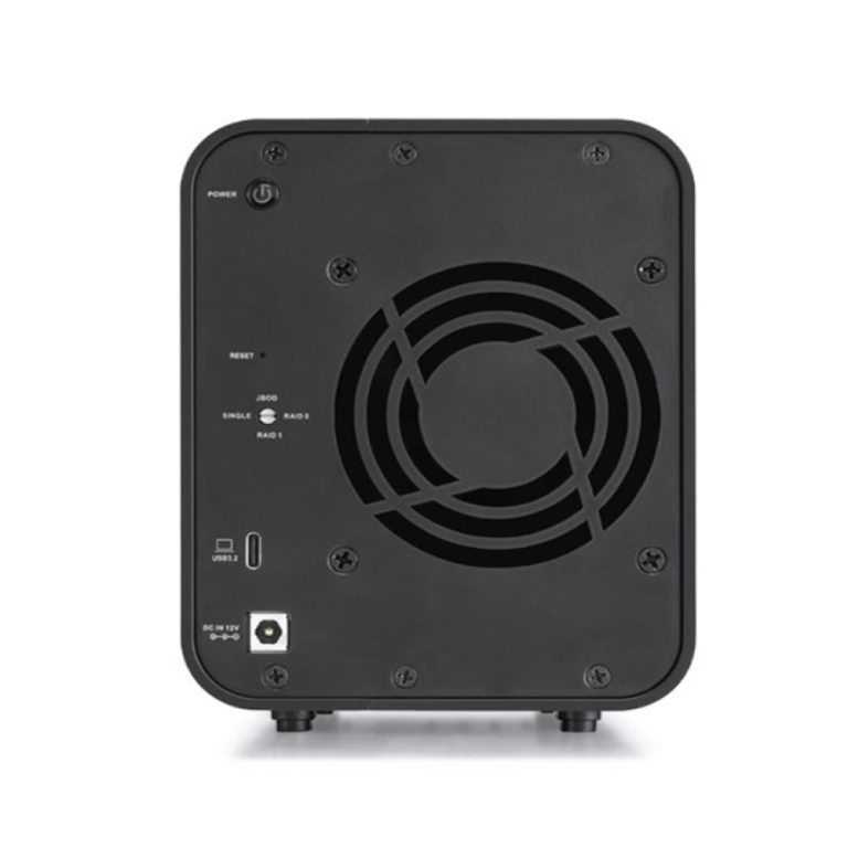 Thiết bị lưu trữ DAS TerraMaster D5 Hybrid (2-bay + 3 slot SSD M.2) Hàng Chính Hãng - Storage Shop