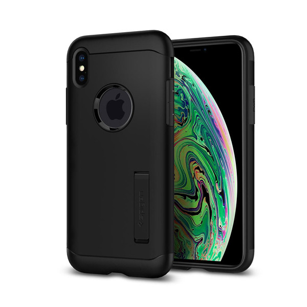 Ốp lưng dành cho iPhone Xs Max SPIGEN Slim Armor - Hàng Chính Hãng