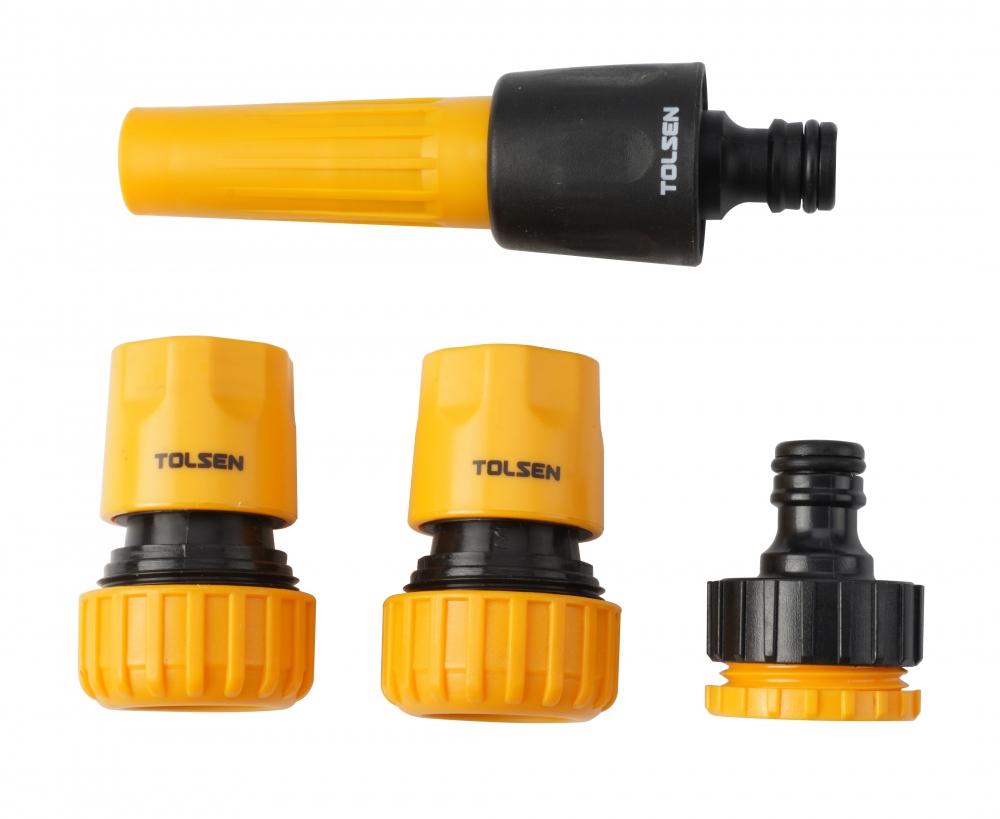 BỘ 4 KHỚP NỐI ỐNG NƯỚC TOLSEN 57171 - HÀNH CHÍNH HÃNG