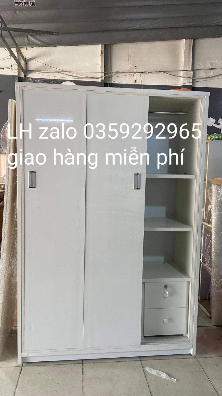 Tủ nhựa đài Loan 3 cánh cửa lùa