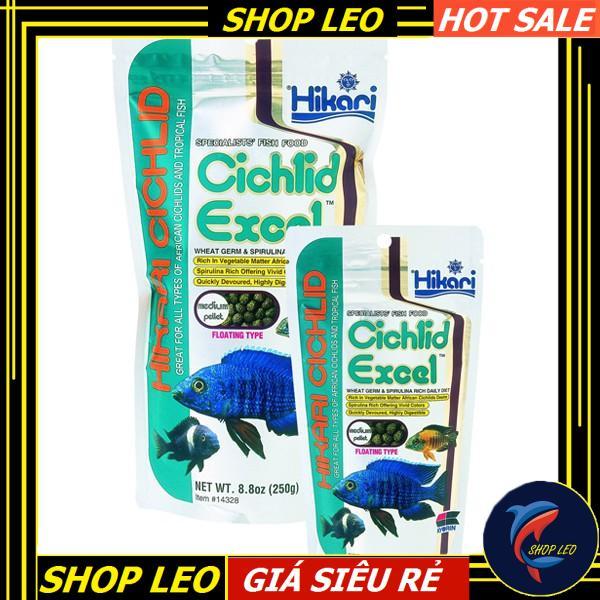 Thức ăn cá ali Hikari Cichlid Excel (hạt nổi) - Cám cá ali giàu dinh dưỡng