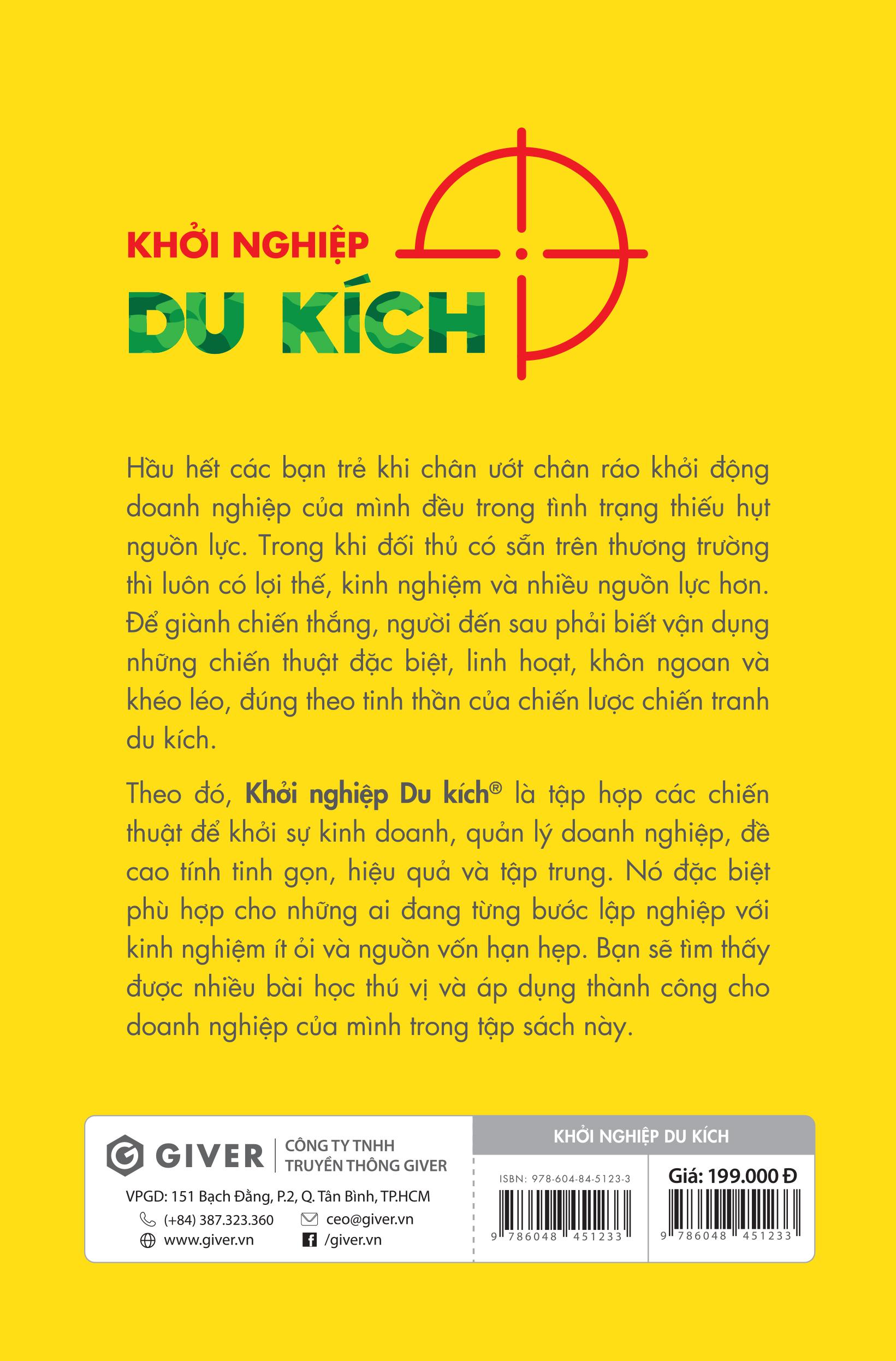 Khởi Nghiệp Du Kích - Kinh Doanh Ít Vốn - Vận Dụng Nguồn Lực Nhỏ Chiến Thắng Cuộc Chơi Lớn