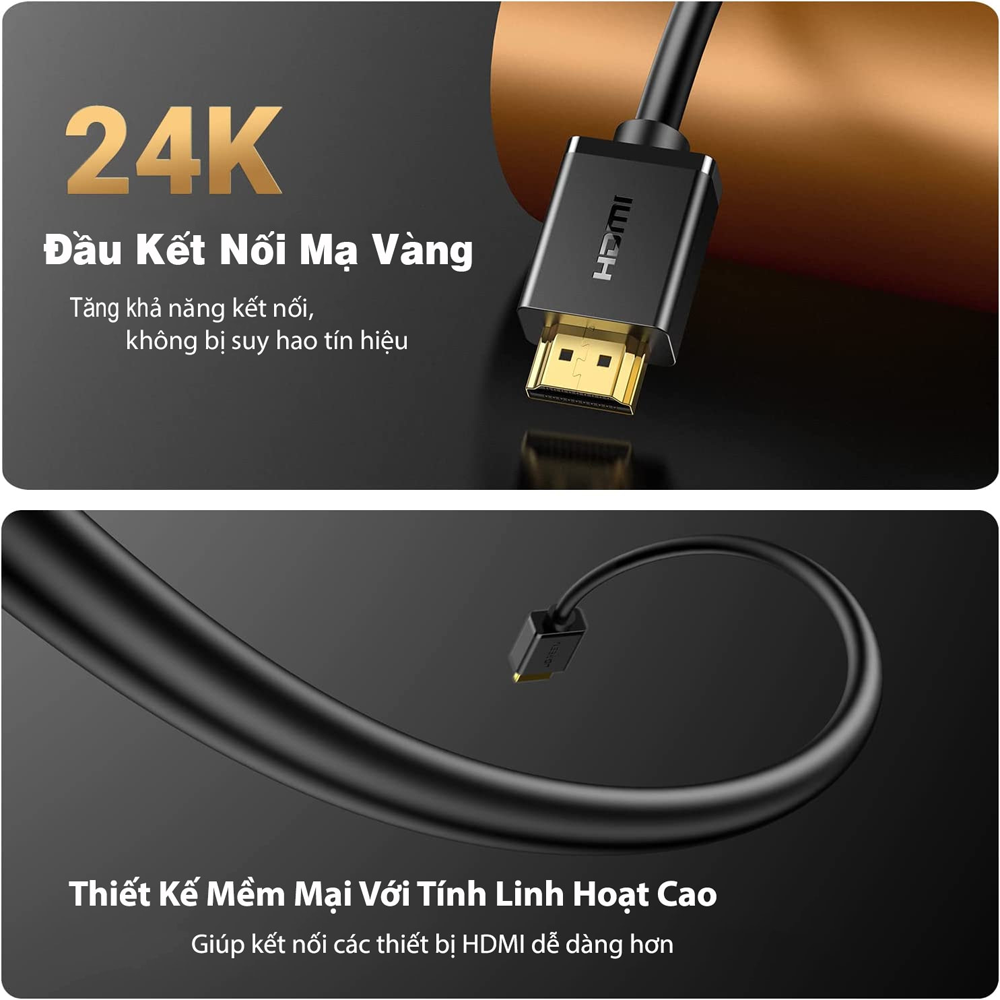 Cáp HDMI dài 20M cao cấp hỗ trợ Ethernet + 4K@30hz HDMI 10112