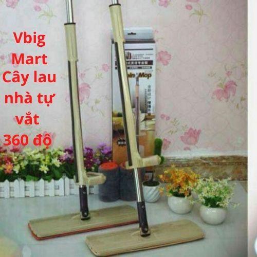 Chổi lau nhà tự vắt thông minh xoay 360 độ Vbig Mart