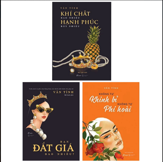 Combo Vãn Tình: Bạn Đắt Giá Bao Nhiêu - Khí Chất Bao Nhiêu Hạnh Phúc Bấy Nhiêu - Không Tự Khinh Bỉ Không Tự Phí Hoài - Tặng Kèm Sổ Tay