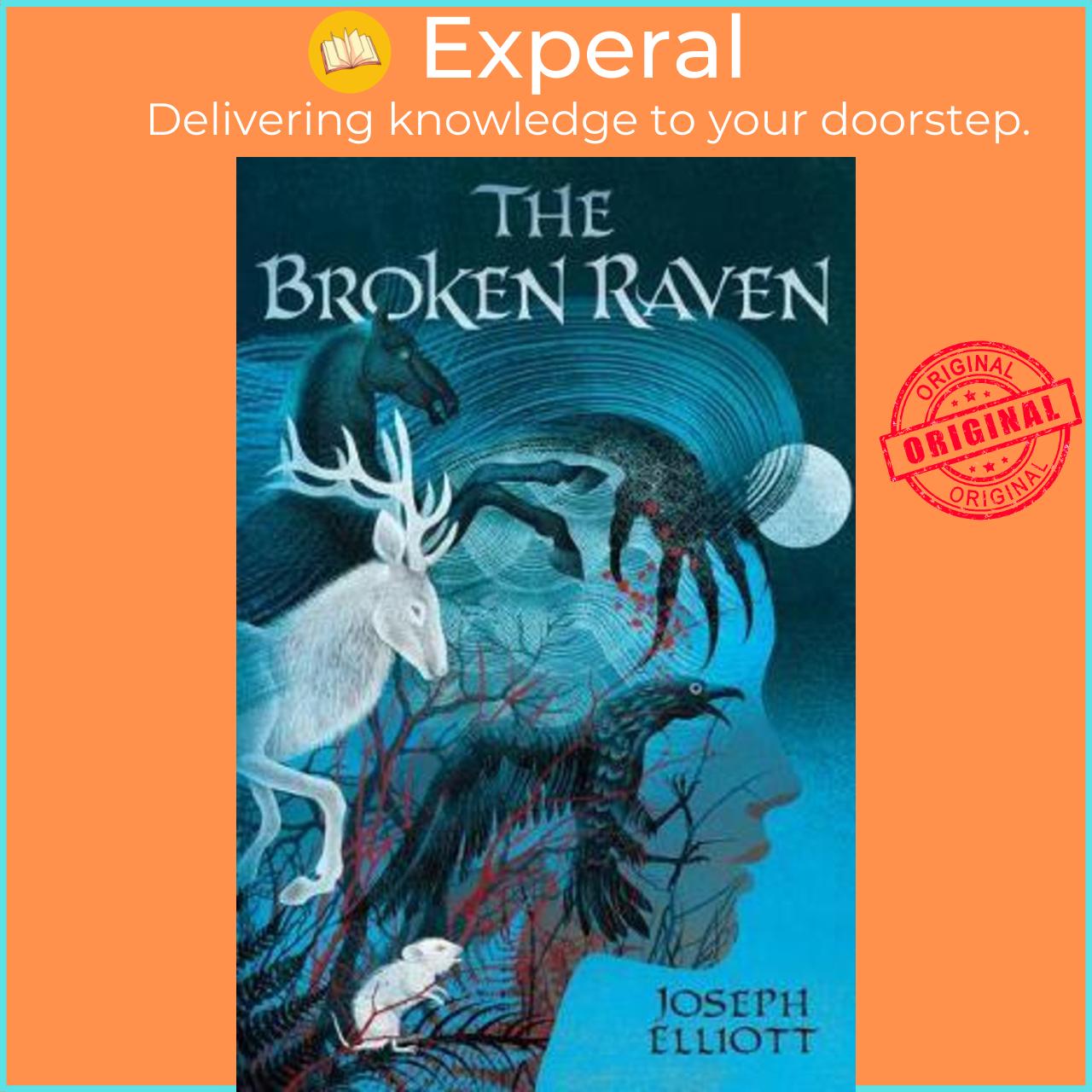 Sách - The Broken Raven (Shadow Skye, Book Two) by Joseph Elliott (US edition, hardcover)