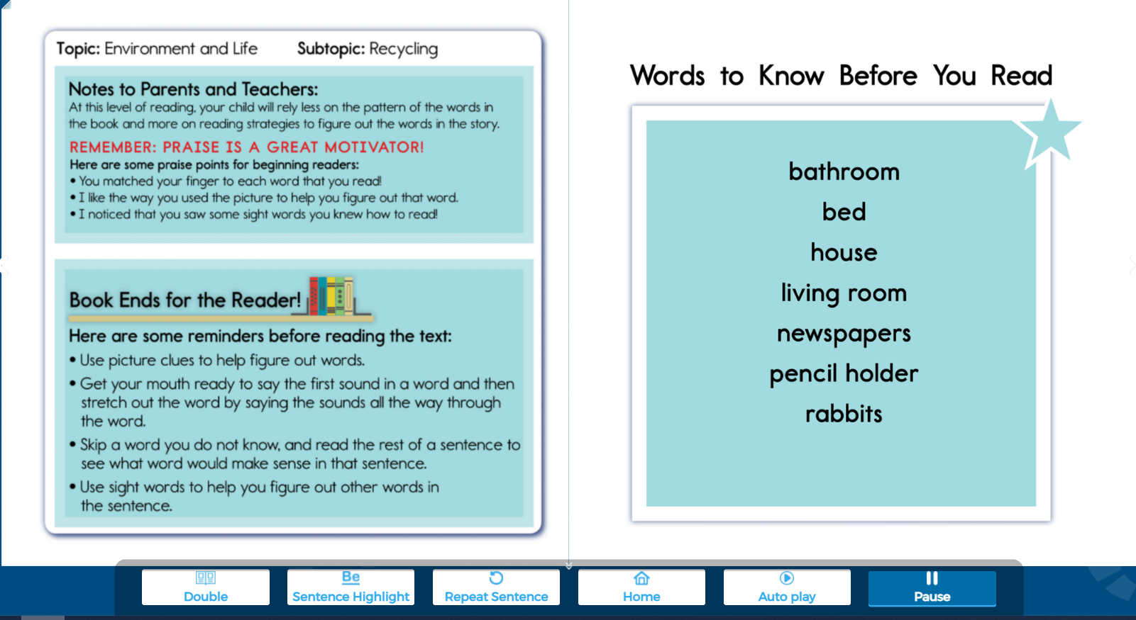 [E-BOOK] i-Learn Smart Start Grade 3 Truyện đọc - We Can Reuse It!