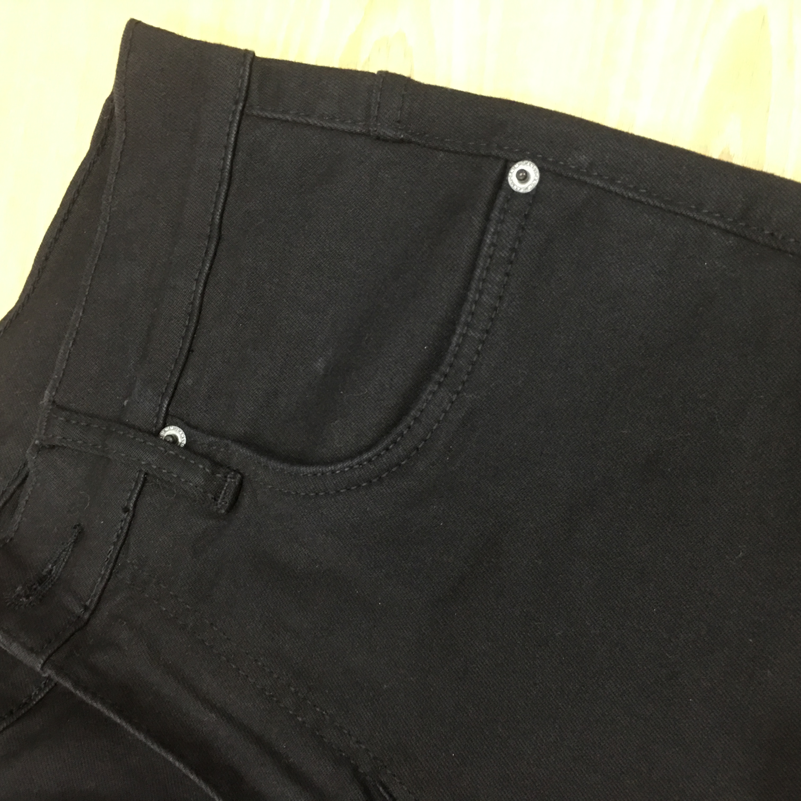 Quần Jean Nam Đen Chất Co Giãn