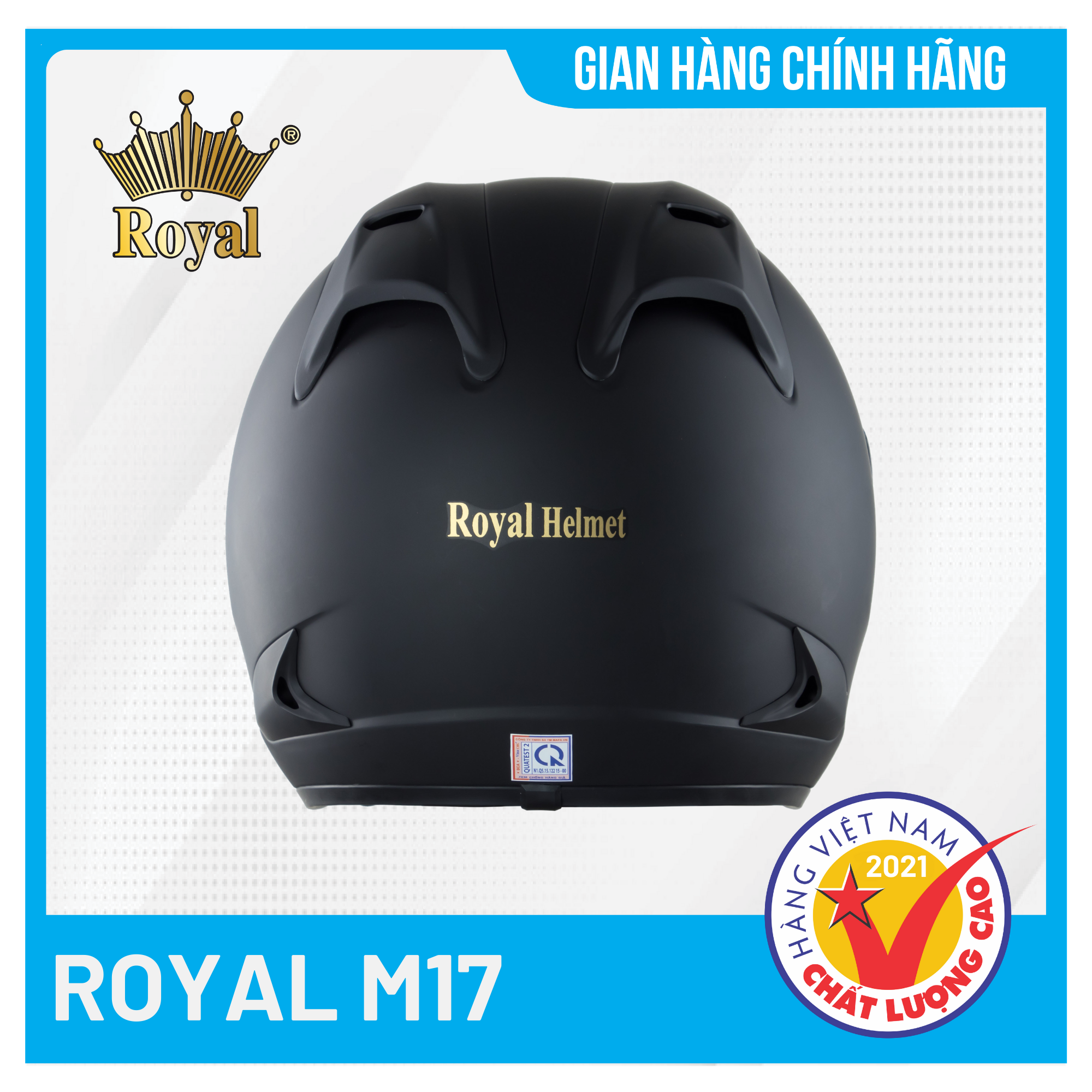 Nón bảo hiểm 3/4 Royal M17 Thời Trang, Cá Tính