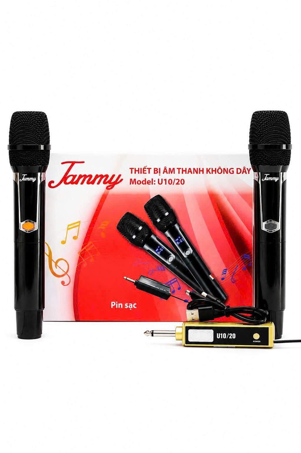 MICRO ĐA NĂNG JAMMY U10/20 - SỬ DỤNG ĐƯỢC TẤT CẢ DÒNG LOA - HÀNG CHÍNH HÃNG