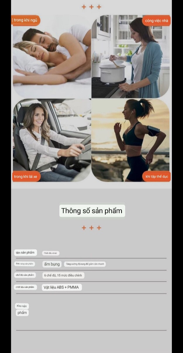 Đai đeo giảm mỡ bụng- đốt cháy mỡ thừa