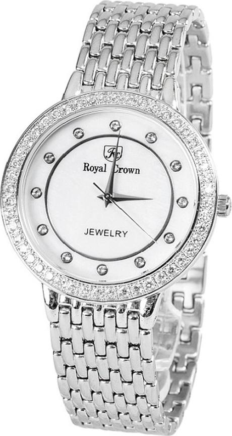 Đồng Hồ Nam Dây Kim Loại Royal Crown 3650M-SS (38mm) - Bạc
