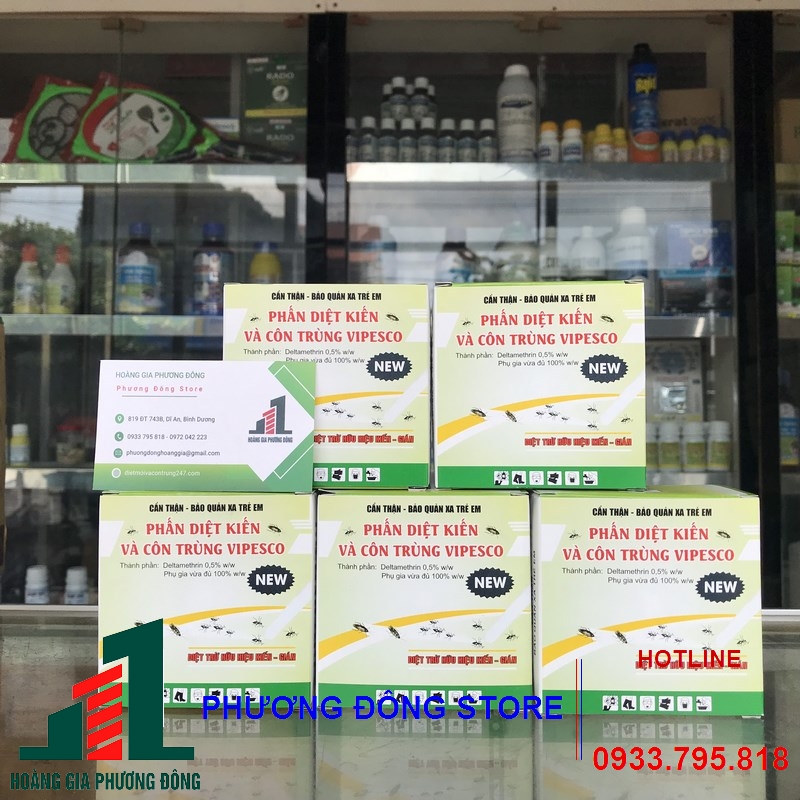 Phấn diệt kiến dạng viên