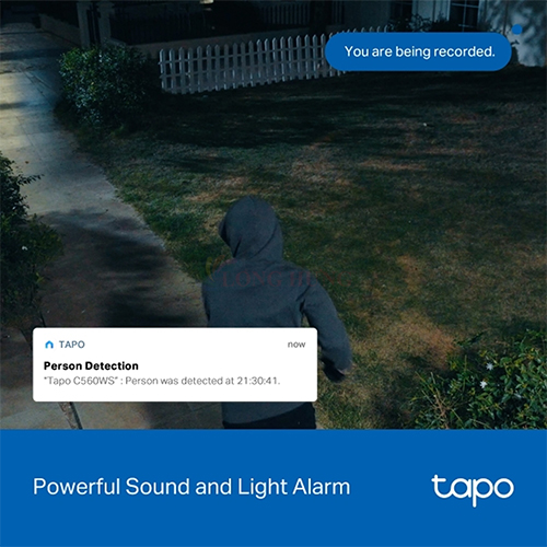Camera ngoài trời TP-Link Tapo Outdoor Pan/Tilt Home Security Wifi QHD 8MP 4K C560WS - Hàng chính hãng