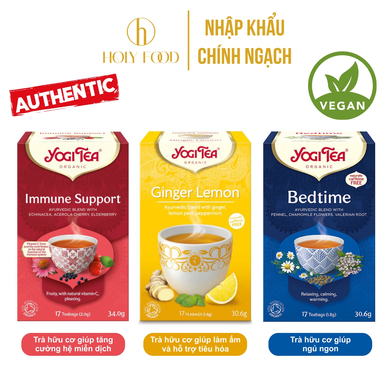 Trà Hữu Cơ Yogi Bedtime Organic giúp ngủ ngon