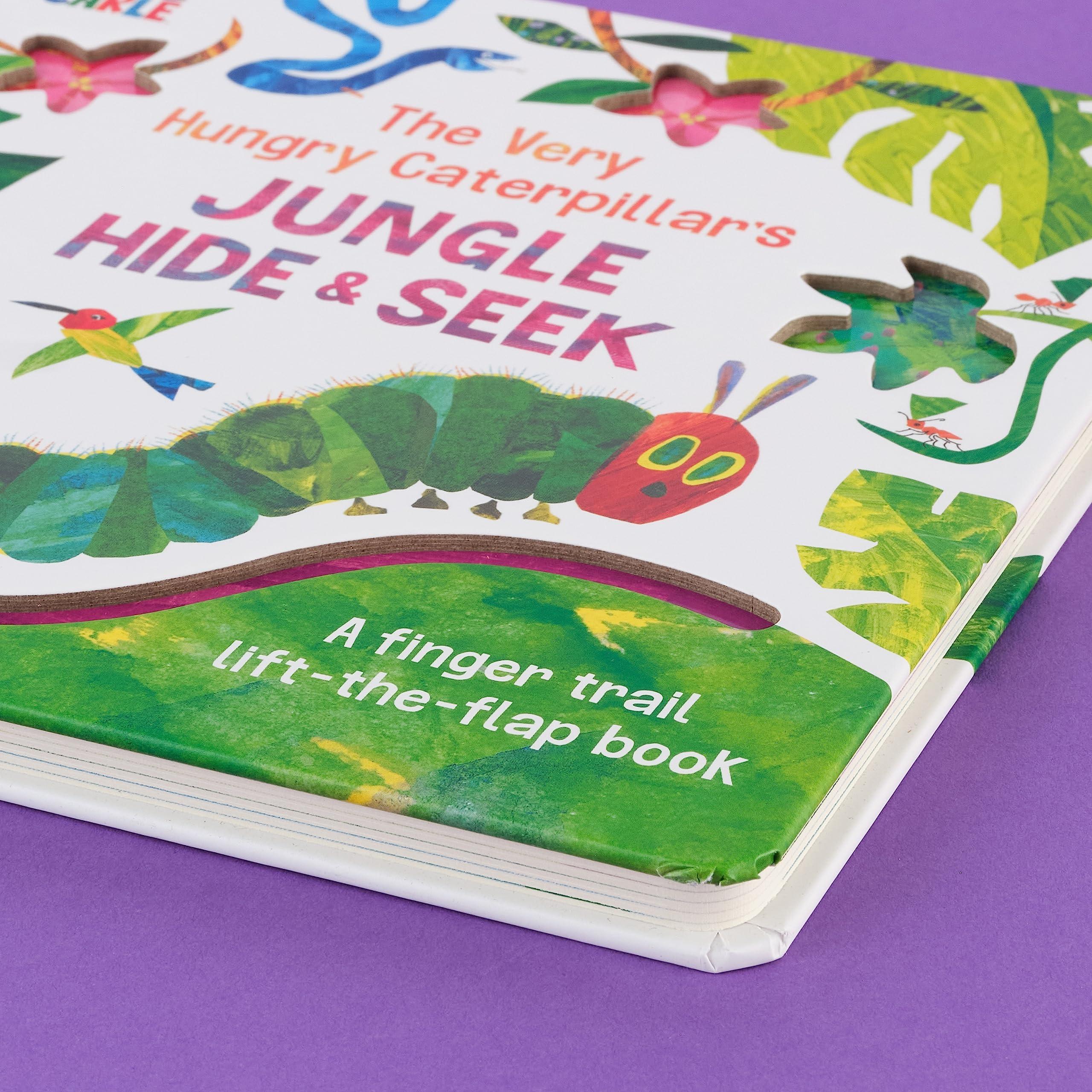 The Very Hungry Caterpillar's Jungle Hide And Seek: A Finger Trail Lift-the-Flap Book