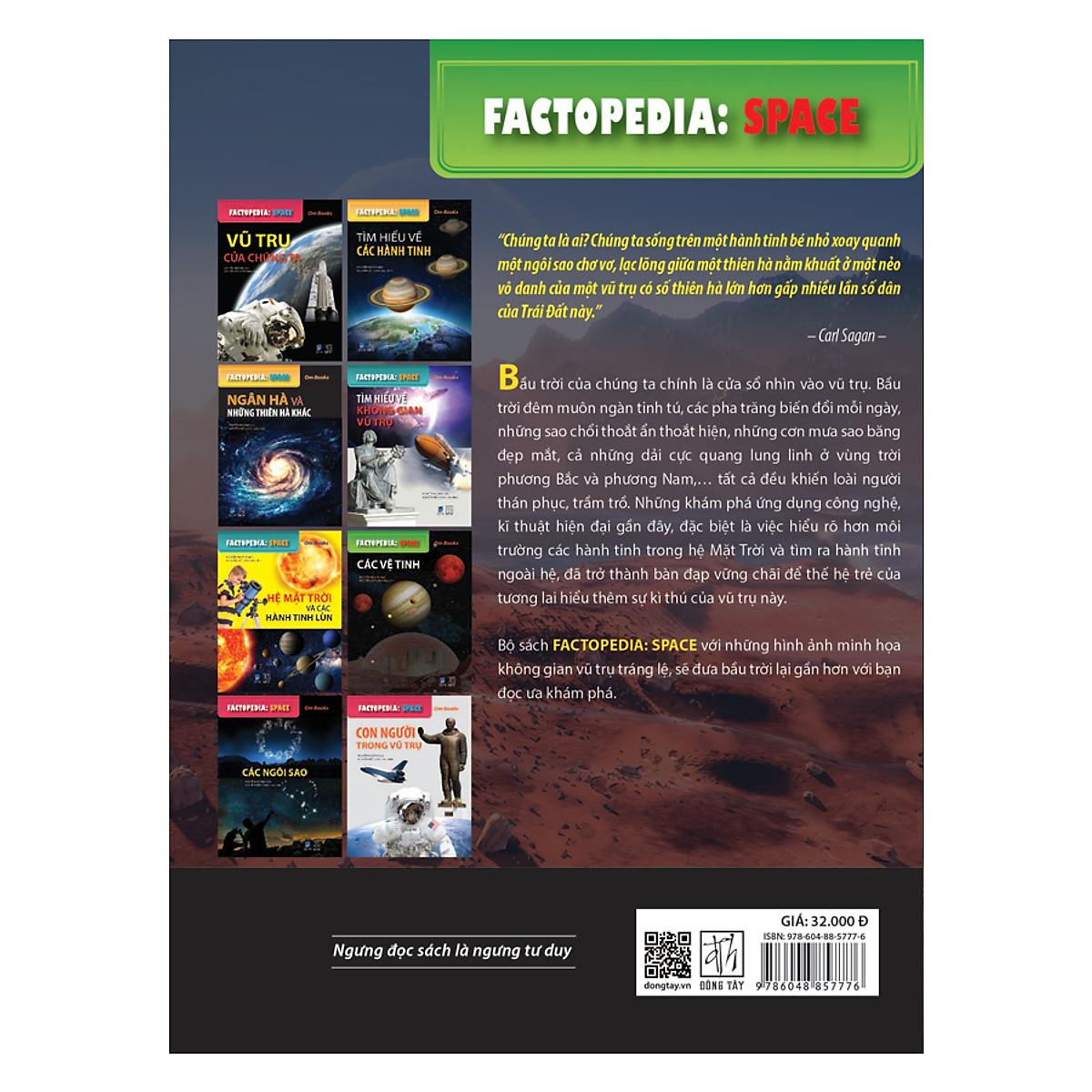 Factopedia: Space - Các Vệ Tinh (Tranh Màu)