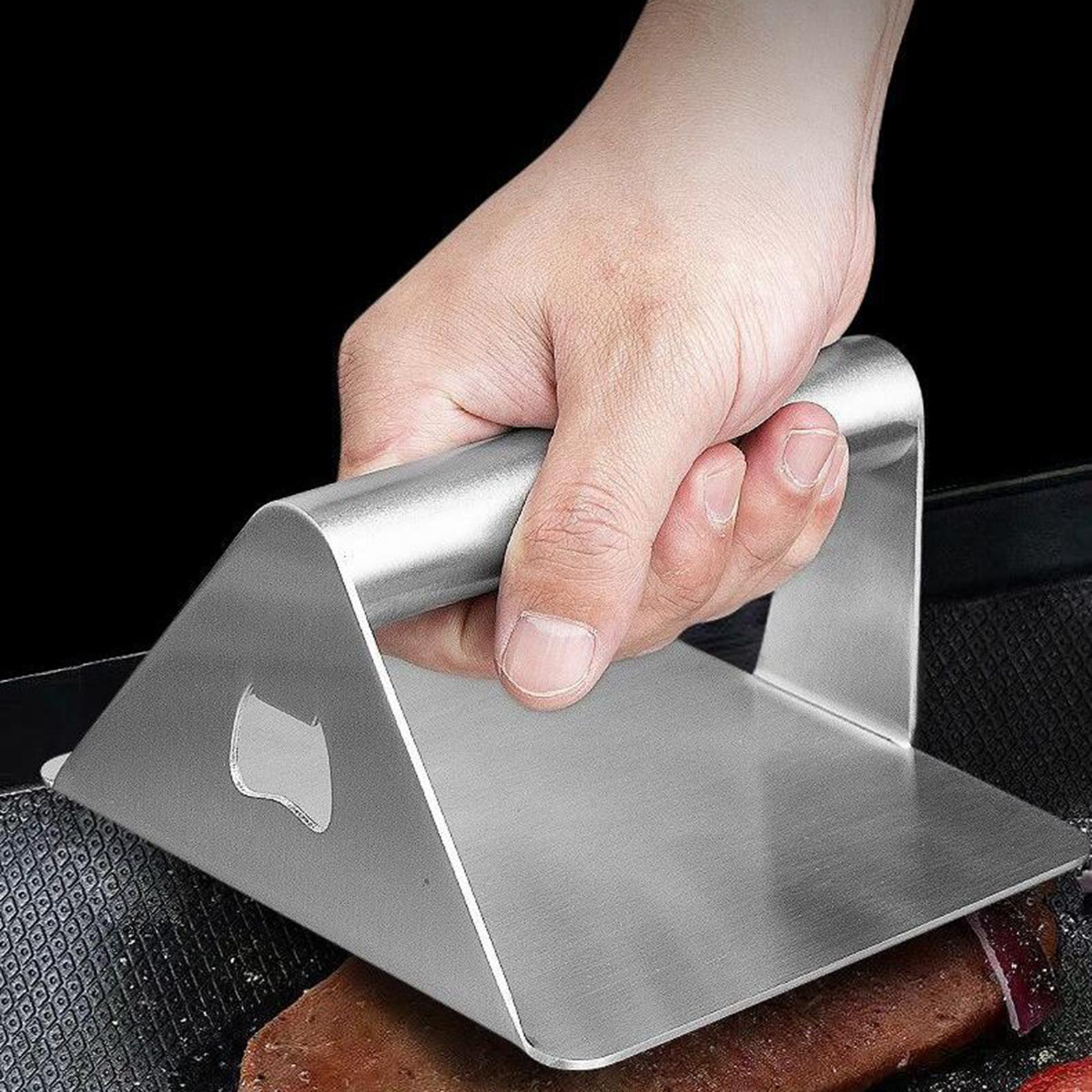 Professional Stainless Steel Burger Press Grill Press Grill Cooking Meat ols