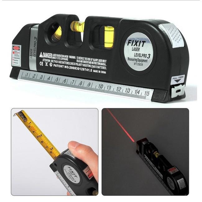 Thước thăng bằng Laser Đo Mức Độ Mức Độ Hồng Ngoại Đánh Dấu Laser 03 206418