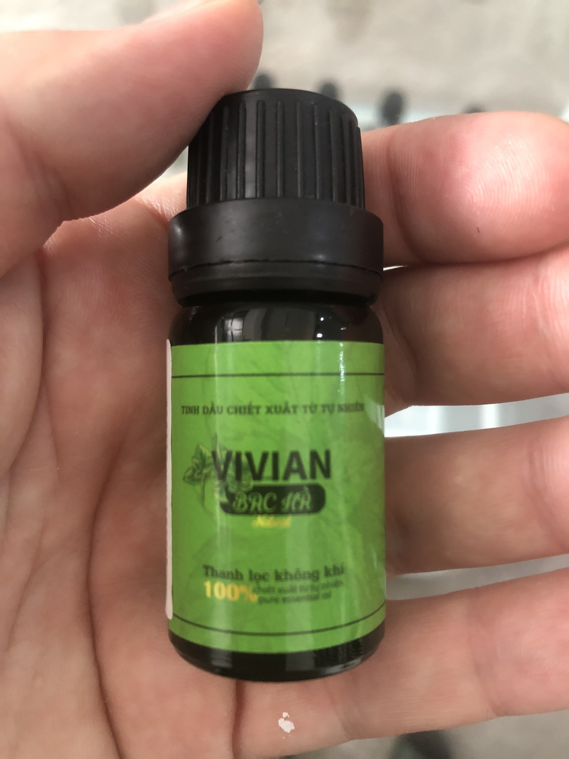 Tinh dầu bạc hà thiên nhiên Vivian có kiểm định chất lượng 10 ml