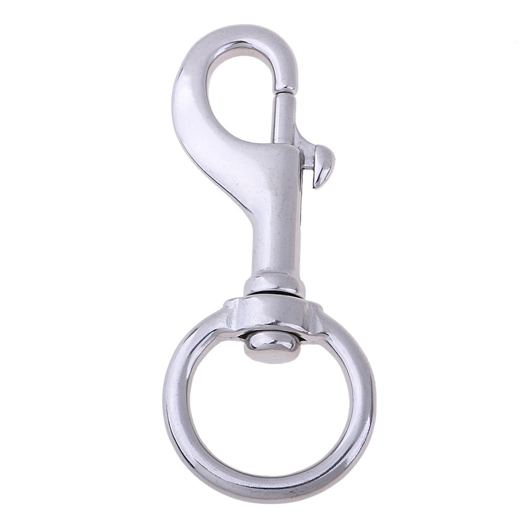 316 Stainless Steel Swivel Eye Bolt Snap Hook 120mm Dog Leash Swivel Clip