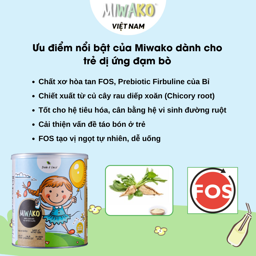 Sữa Hạt Miwako Vị Gạo Hộp 700g x 2 Hộp Nhập Khẩu Chính Hãng Malaysia, Sữa Thuần Chay Chuẩn USDA, Sữa Hạt Cao Cấp Cho Bé