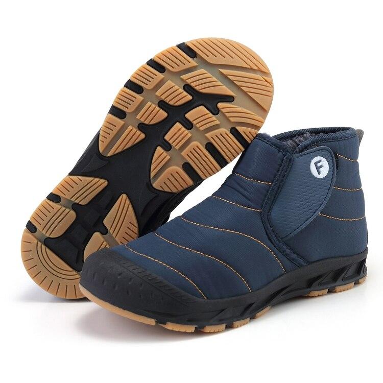 Large Size Unisex Winter Boots Warm Men Boots Warm Snow Shoes Slip On Men Shoes Winter Boots For Men