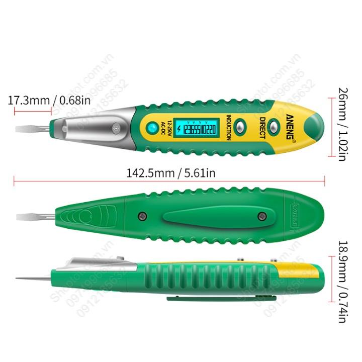 BÚT THỬ ĐIỆN THÔNG MINH ĐA NĂNG CÓ ĐÈN LED