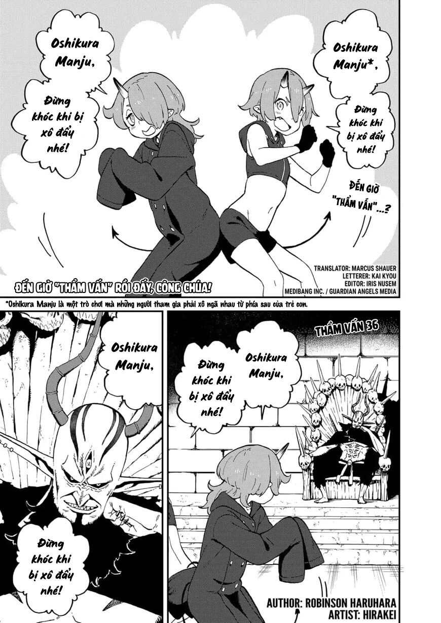 đến giờ "thẩm vấn" rồi, thưa công chúa! chapter 36 1