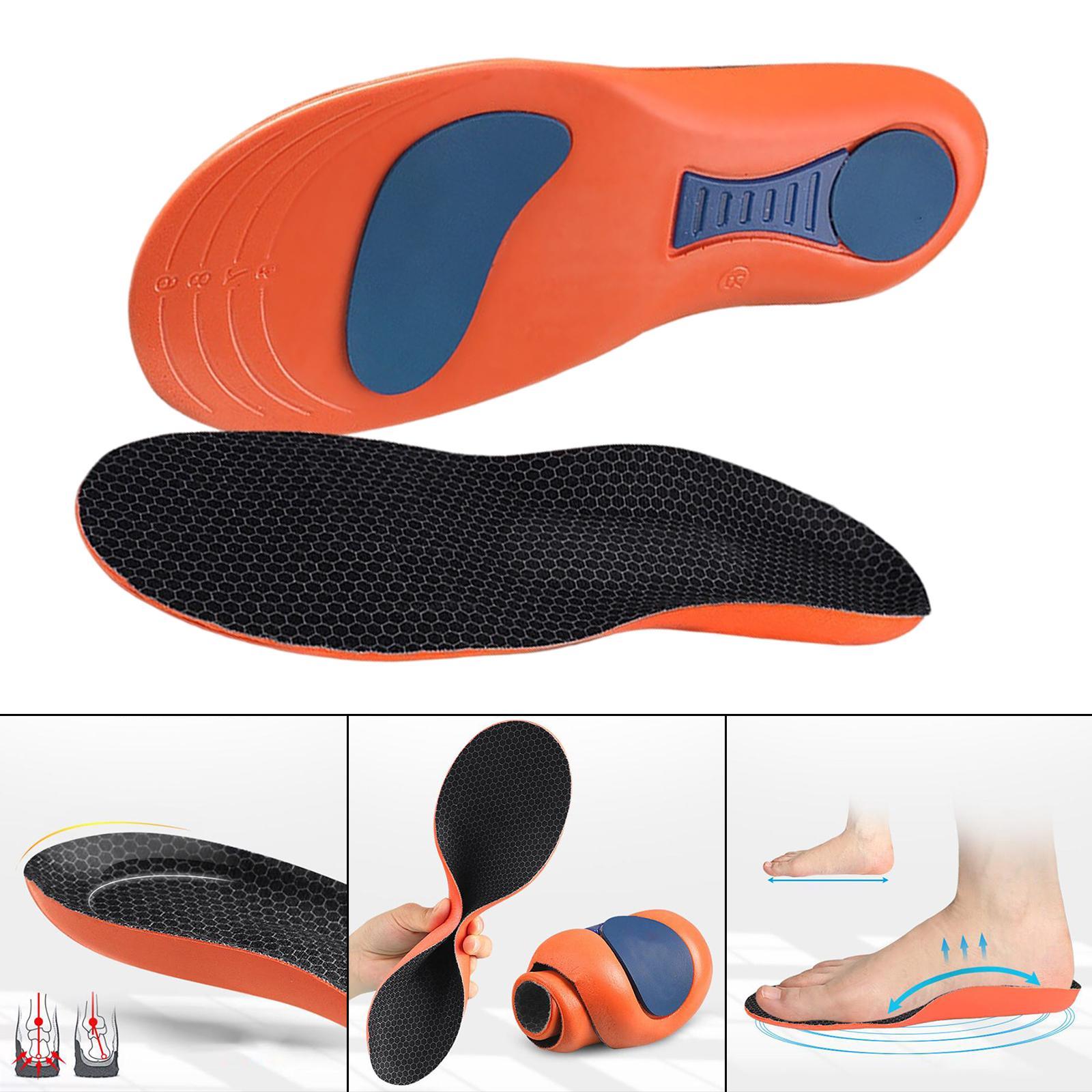 Orthotic Arch Support Shoe Inserts Orthopedic Elastic Air Cushion for Men Women Running