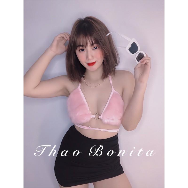 Áo Bikini hồng siêu cute GIAO HOẢ TỐC HCM