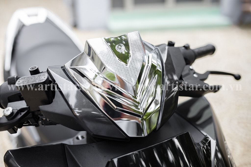 ỐP MÃO TRÊN DÙNG CHO ĐỜI XE VARIO 160cc - VARIO 2022 2023 CROM
