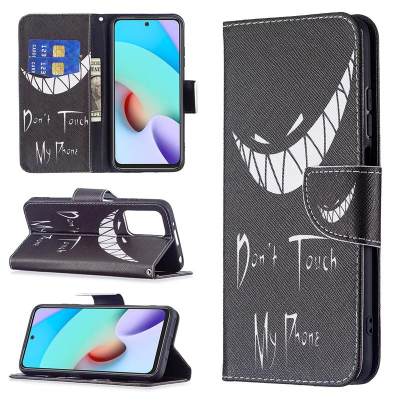 Ốp lưng điện thoại dạng ví da lật dành cho Xiaomi 11T Redmi 10 Redmi Note 10 Pro 5G