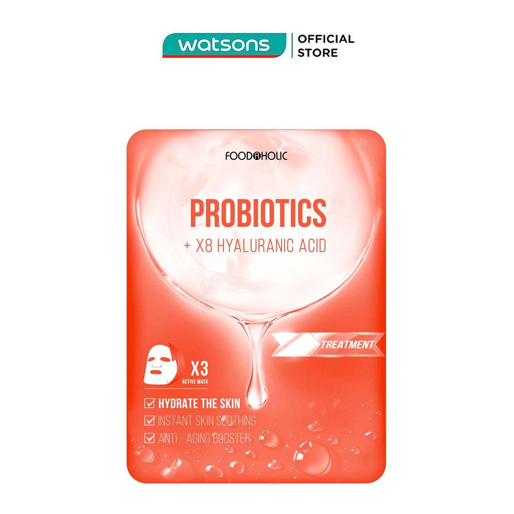 Mặt Nạ Foodaholic Probiotics Giải Cứu Da, Tái Tạo Chuyên Sâu Probiotics Ample Mask 23ml