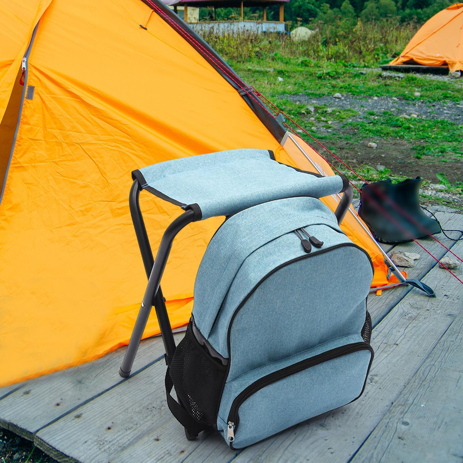 Fishing Seat Chair Portable Folding Stool with Bag for Fishing Hiking