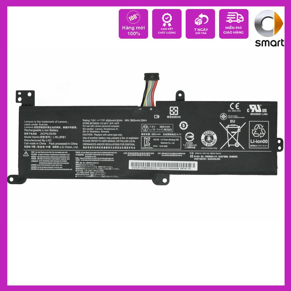 Pin cho Laptop LENOVO IDEAPAD 320 IDEAPAD320(L16L2PB3 L16L2PB1) - Hàng Nhập Khẩu - Sản phẩm mới 100%