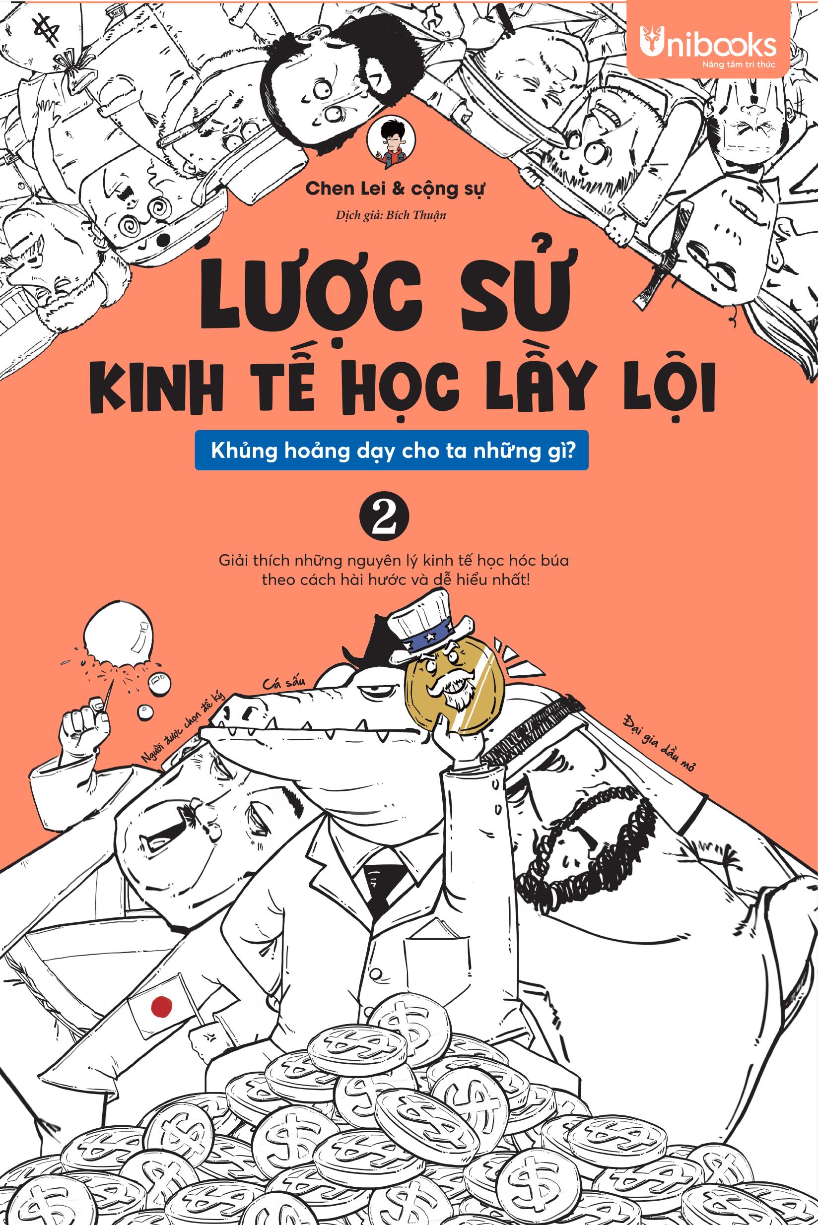 Sách - Combo Sách Lược Sử Kinh Tế Học Lầy Lội - Khủng Hoảng Dạy Cho Ta Những Gì? - Tập 1 + Tập 2 (Bộ 2 Tập)