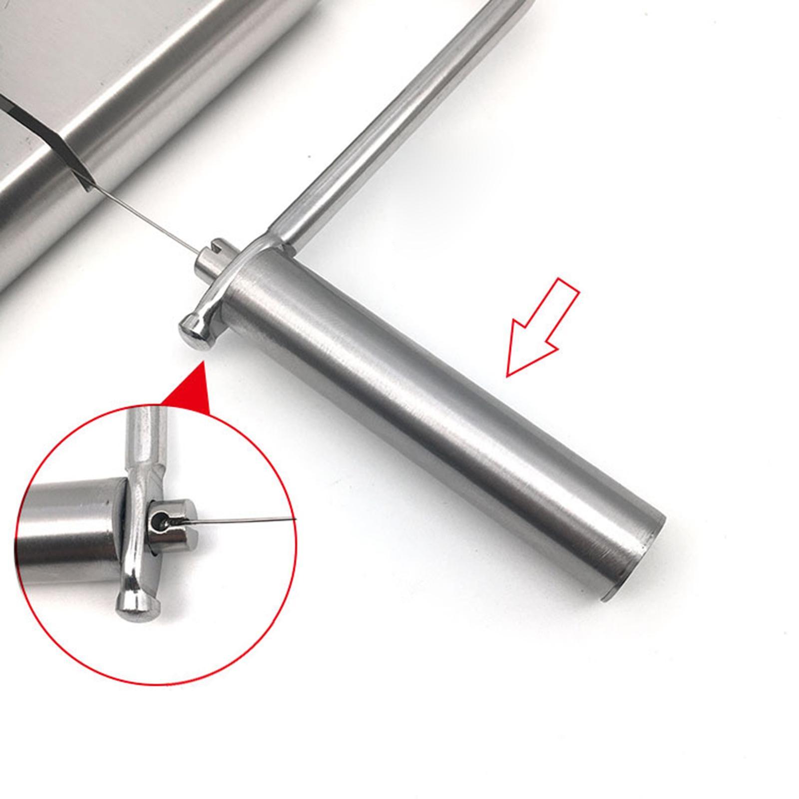 Cheese Slicers Cutter Board Stainless Steel Wire Cutting  Tool