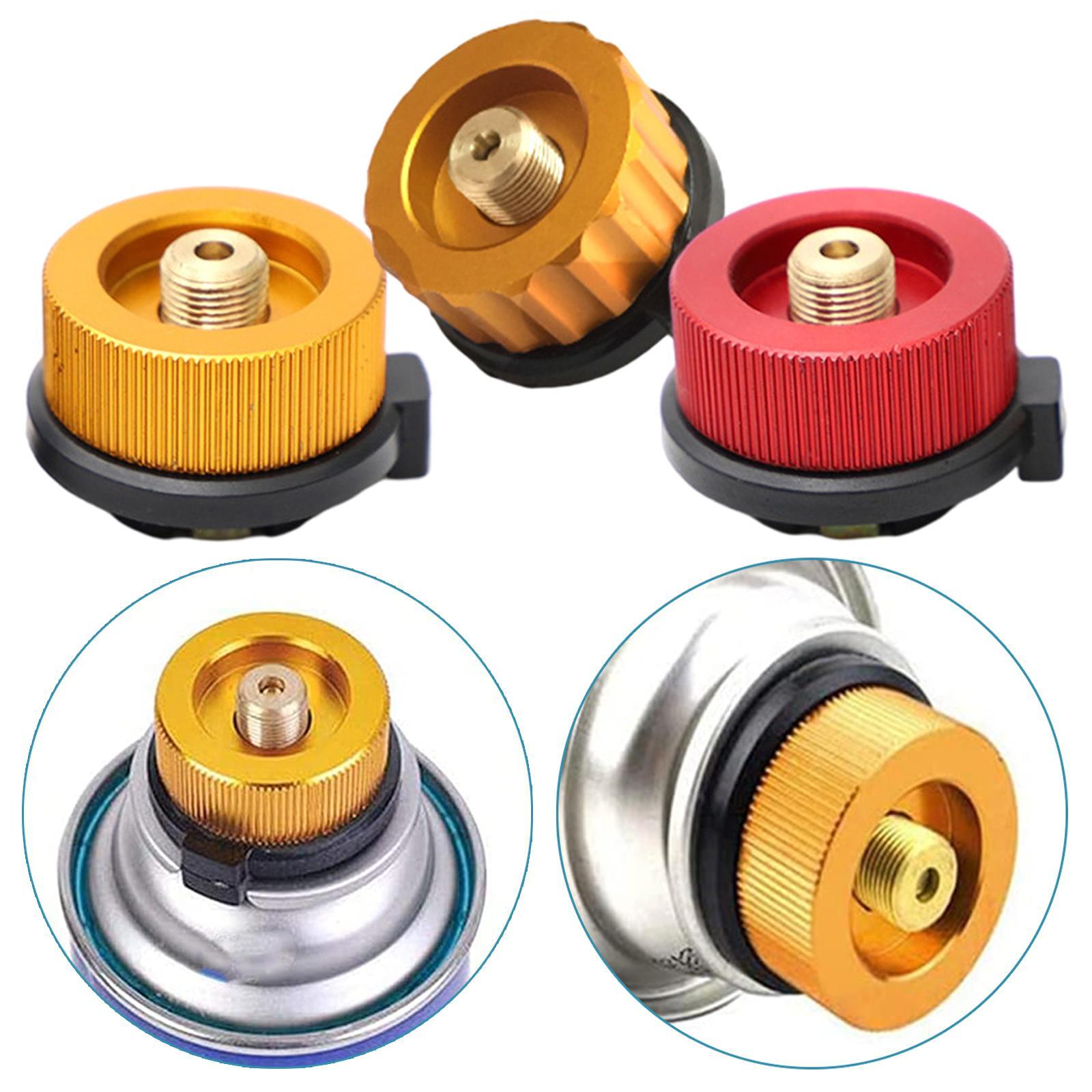 3Pcs Camping Gas Stove Adapter Connector Adapter Lightweight for Picnic Camping Hiking
