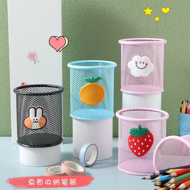Giỏ đựng bút lưới sắt