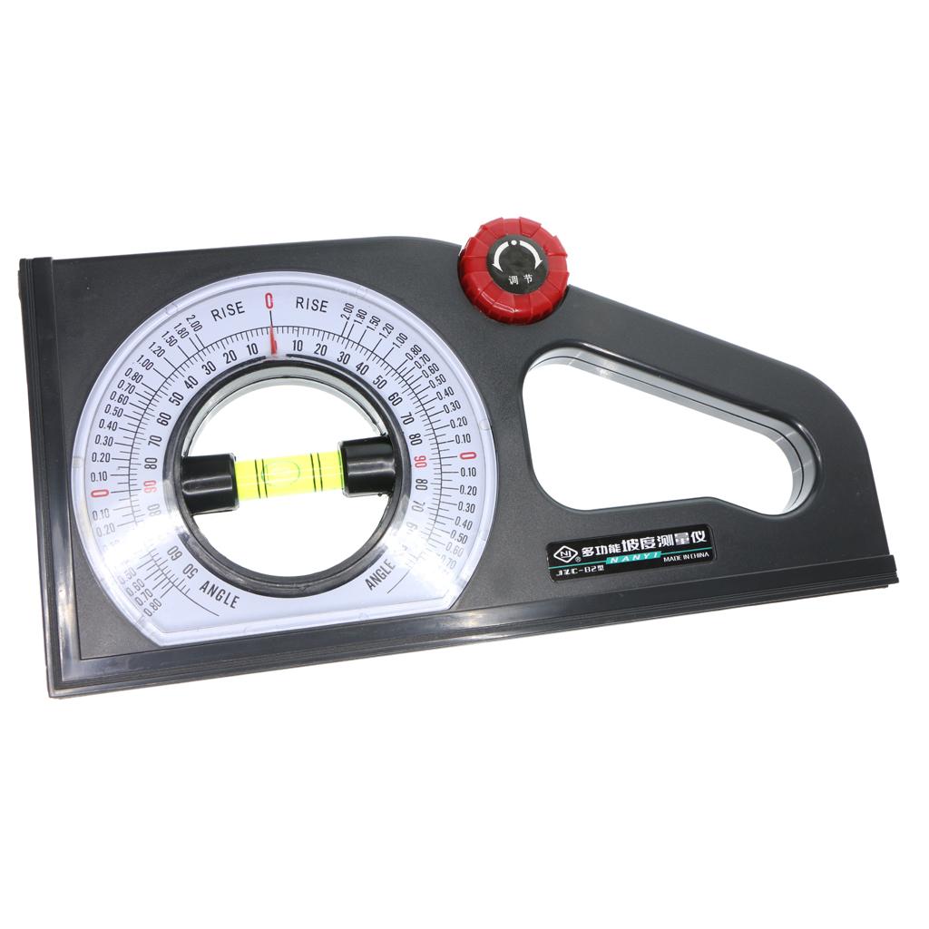 Slope Protractor Angle Bevel Inclinometer Nonmagnetic Declinometer