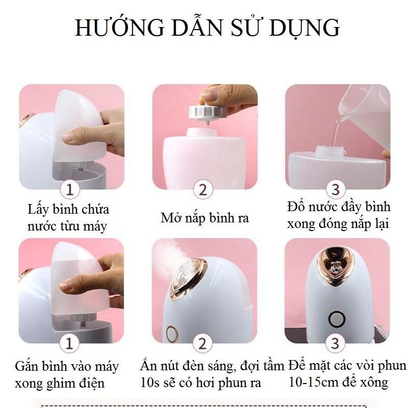 máy xông mặt hàng xịn, tạo ẩm cho da chất lượng cao