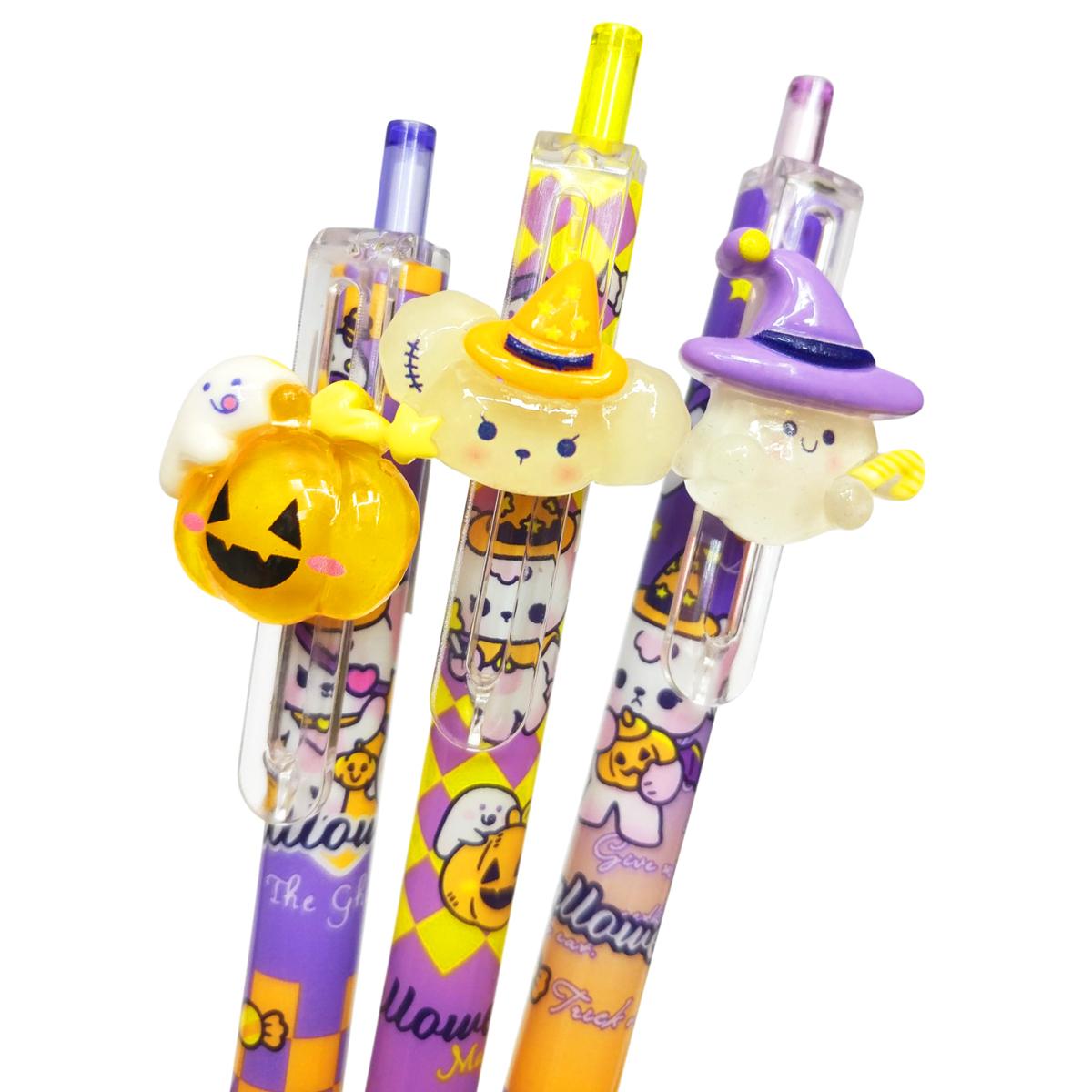 Bút Gel Halloween - WanLongDa JD5507 - Mực Xanh (Mẫu Sản Phẩm Giao Ngẫu Nhiên)
